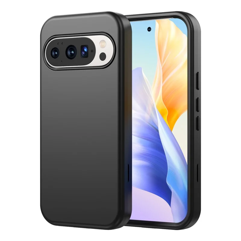 GW03 For Google Pixel 10 Pro XL Case TPU + PC Phone Cover Dual Layer Shockproof - Black