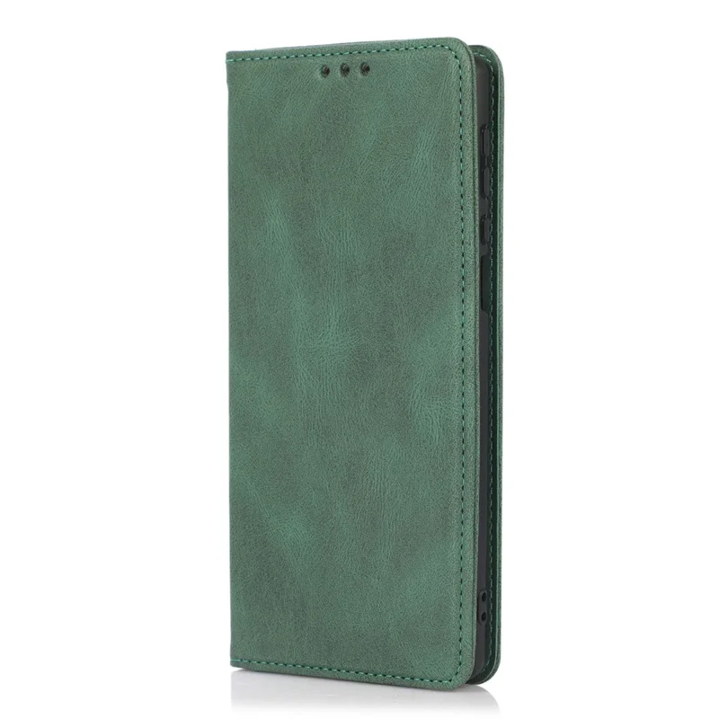 Capa Carteira para iPhone 17 com Fechamento Magnético em Couro - Verde