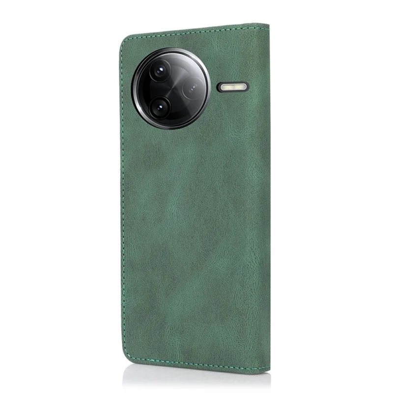 For Xiaomi Redmi K80 Pro 5G / Poco F7 Ultra 5G Case Wallet Magnetic Closing Leather Flip Phone Cover - Green