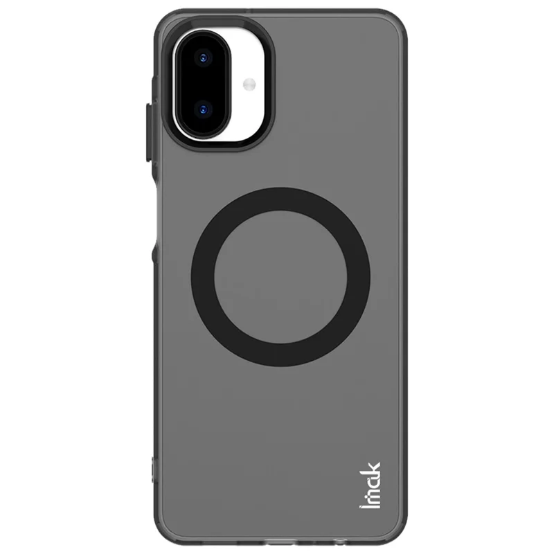 IMAK Pour Samsung Galaxy A07 Étui Compatible avec MagSafe PC + TPU Coque de Protection Arrière pour Téléphone - Noir