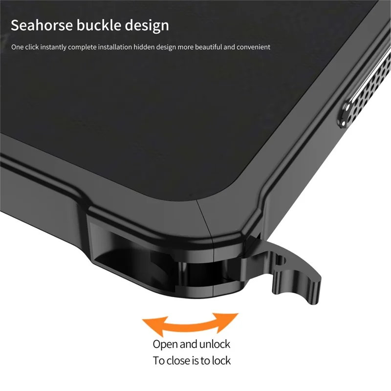 Funda Parachoques para Sony Xperia 1 VII con Marco Metálico y Disipación de Calor - Negro