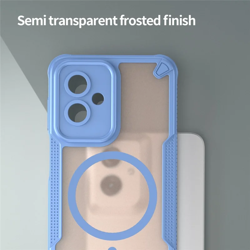 Bulk Purchasing For Motorola Moto G55 5G Magnetic Case TPU + PC Phone Back Cover - Blue