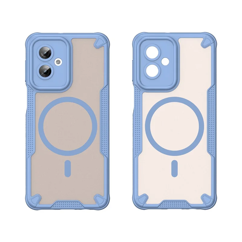 Bulk Purchasing For Motorola Moto G55 5G Magnetic Case TPU + PC Phone Back Cover - Blue