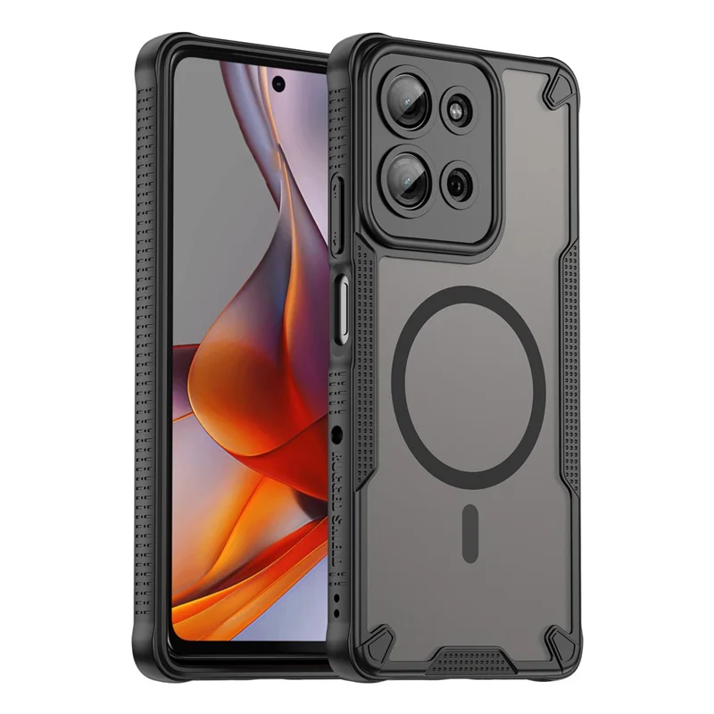 Bulk Purchasing For Motorola Moto G75 5G Case Compatible with MagSafe TPU + PC Phone Back Cover - Black