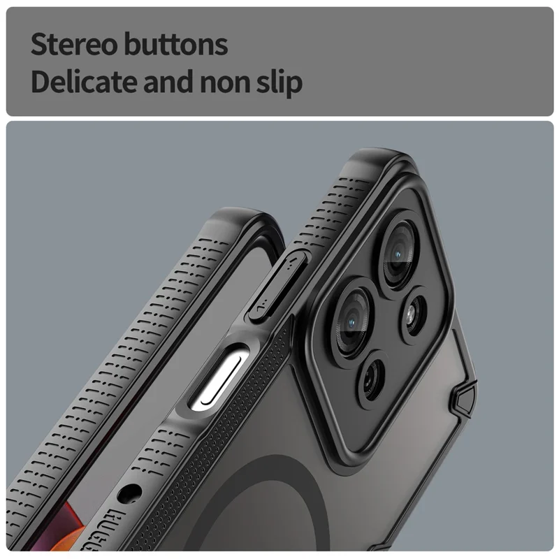 Bulk Purchasing For Motorola Moto G75 5G Case Compatible with MagSafe TPU + PC Phone Back Cover - Black