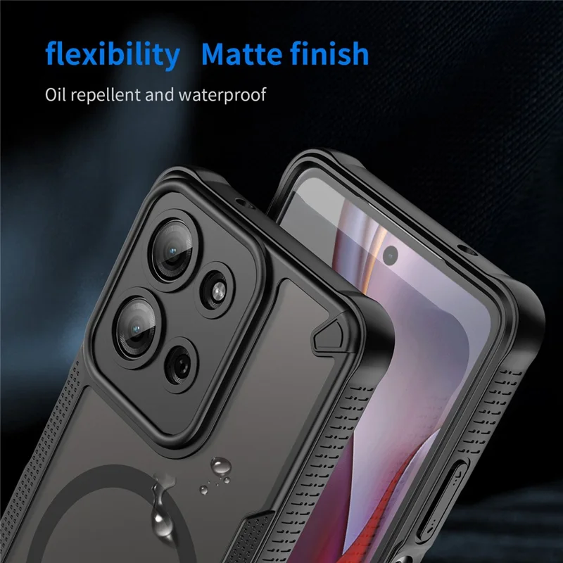 Bulk Purchasing For Motorola Moto G75 5G Case Compatible with MagSafe TPU + PC Phone Back Cover - Black