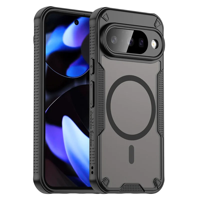 Bulk Purchasing For Google Pixel 10 Magnetic Case TPU + PC Phone Back Cover - Black