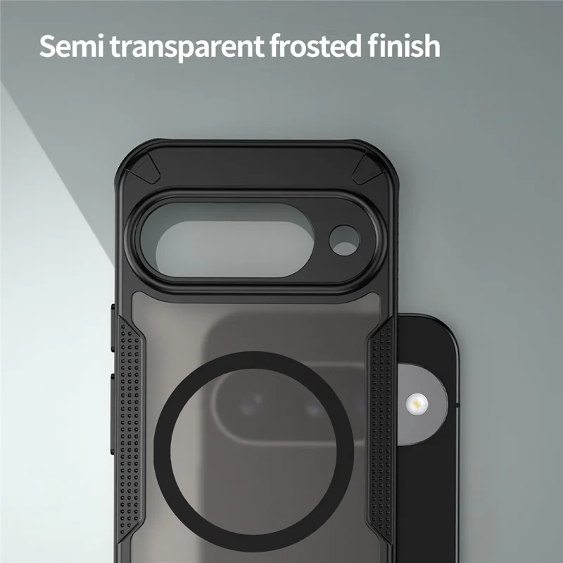 Bulk Purchasing For Google Pixel 10 Magnetic Case TPU + PC Phone Back Cover - Black