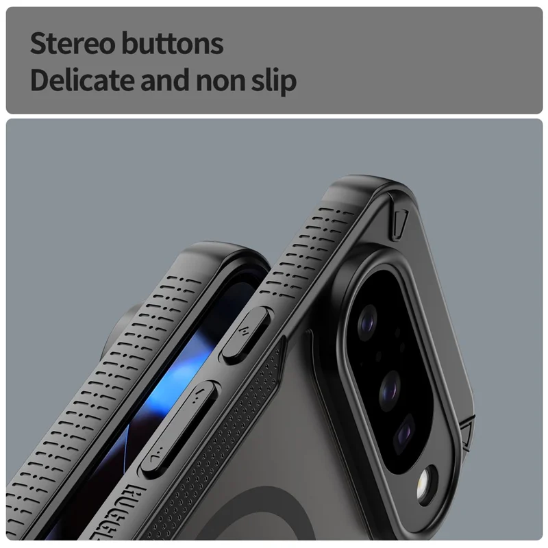 Bulk Purchasing For Google Pixel 10 Magnetic Case TPU + PC Phone Back Cover - Black