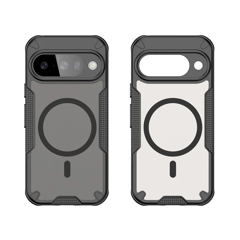 Bulk Purchasing For Google Pixel 10 Magnetic Case TPU + PC Phone Back Cover - Black