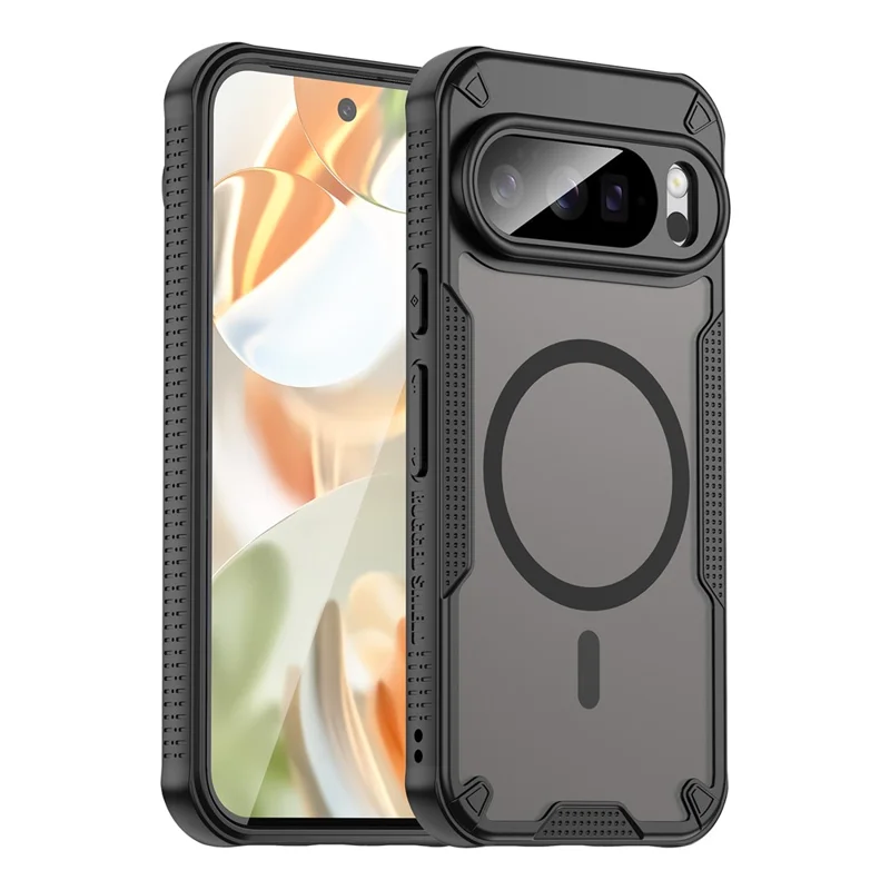 Bulk Purchasing For Google Pixel 10 Pro Magnetic Case TPU + PC Phone Back Cover - Black