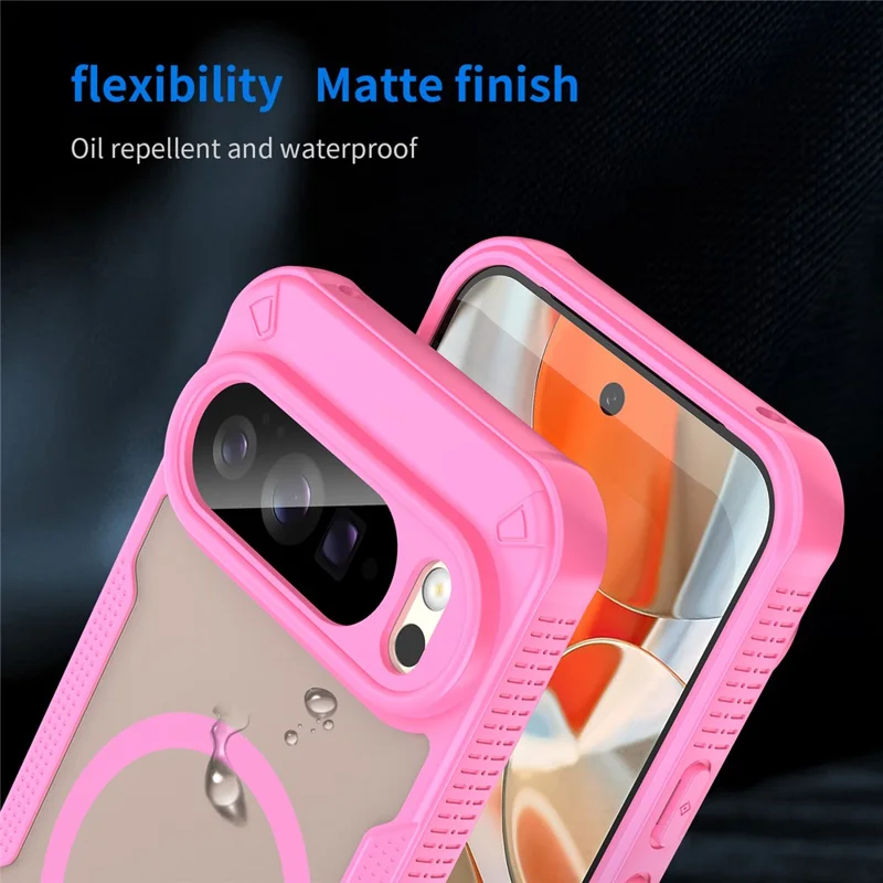 Bulk Purchasing For Google Pixel 10 Pro XL Case Compatible with MagSafe TPU + PC Phone Back Cover - Pink