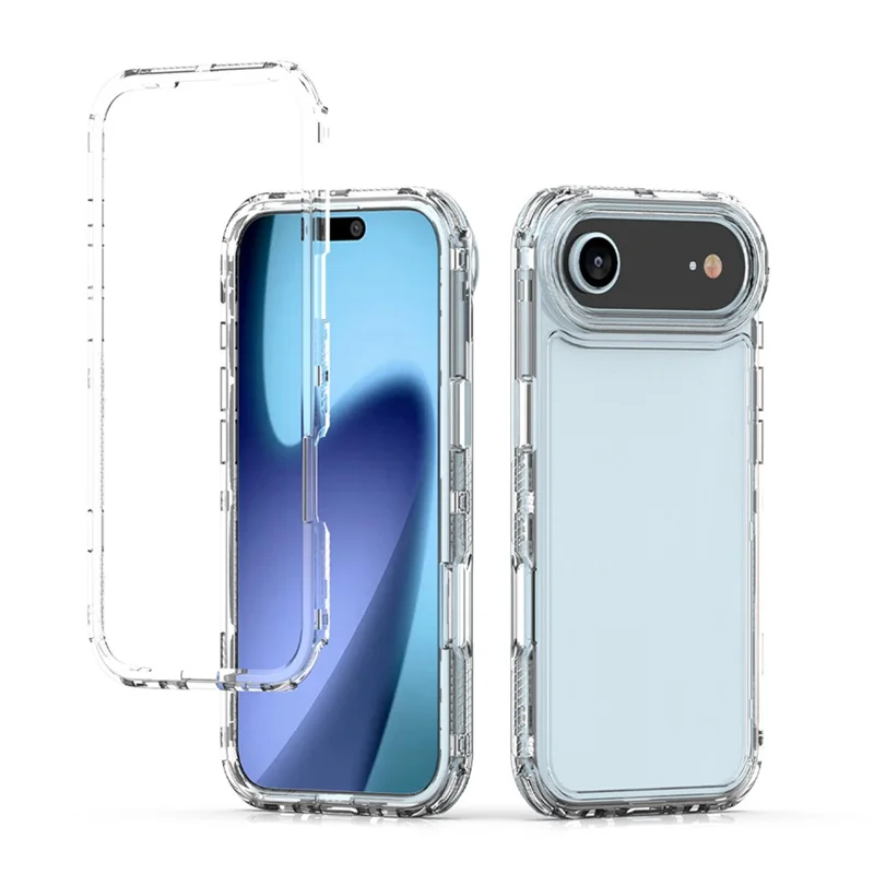 Чехол Air для iPhone 17 прозрачный акриловый + TPU противоцарапный защитный чехол