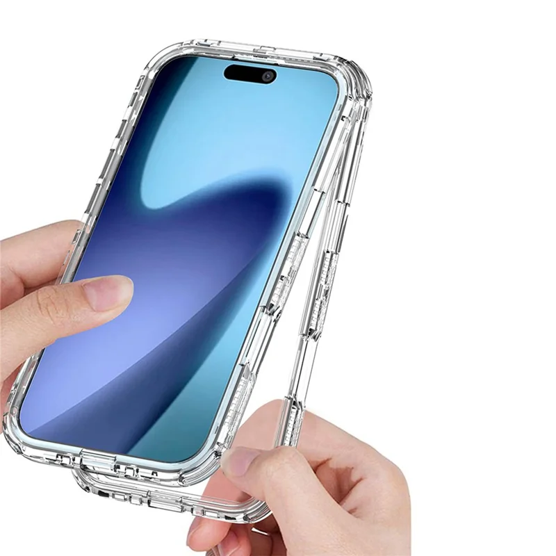 Чехол Air для iPhone 17 прозрачный акриловый + TPU противоцарапный защитный чехол