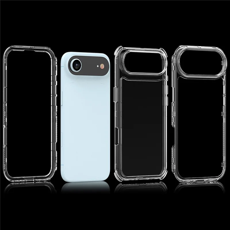 Чехол Air для iPhone 17 прозрачный акриловый + TPU противоцарапный защитный чехол