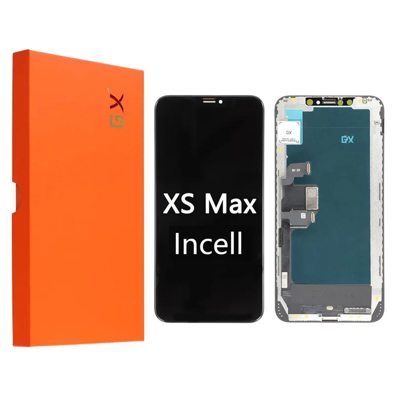 Запчасть для iPhone XS Max, ЖК-экран и дигитайзер класса C, сборка для замены (Технология GX In-Cell) (без логотипа)