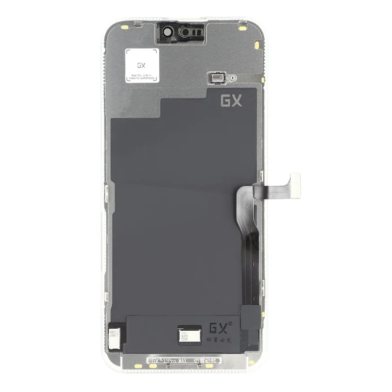 Pour iPhone 15 Pro Max Grade C Assemblage Écran et Numériseur OLED de Remplacement (Sans Logo)