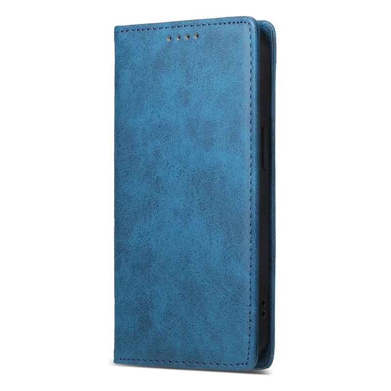 For Samsung Galaxy A07 5G / A07 4G Wallet Case RFID Blocking PU Leather Phone Cover - Blue