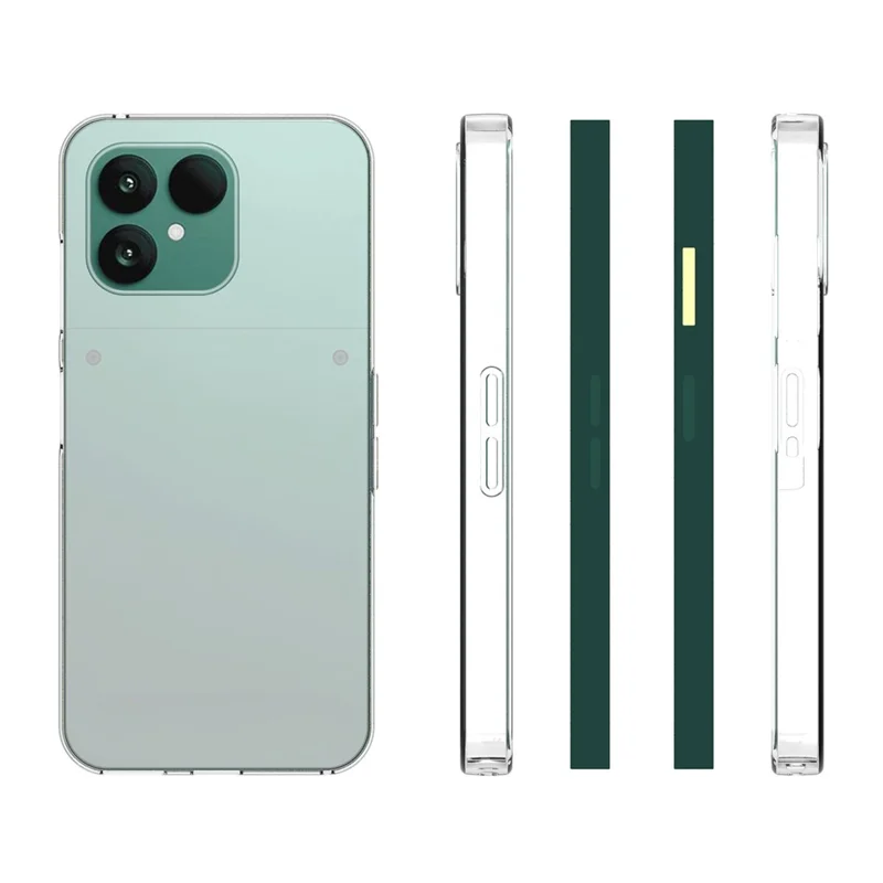 Großeinkauf für Fairphone 6 Hülle Transparent Wasserzeichenbeständige TPU Handyrückseite Schutzhülle