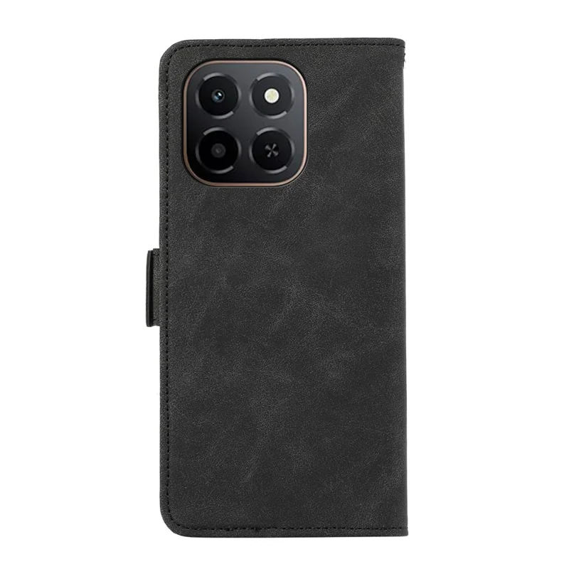 ABEEL per Honor X6c 4G Cover in Pelle PU Folio con Supporto Visualizzazione Blocco RFID per Cellulare - Nero