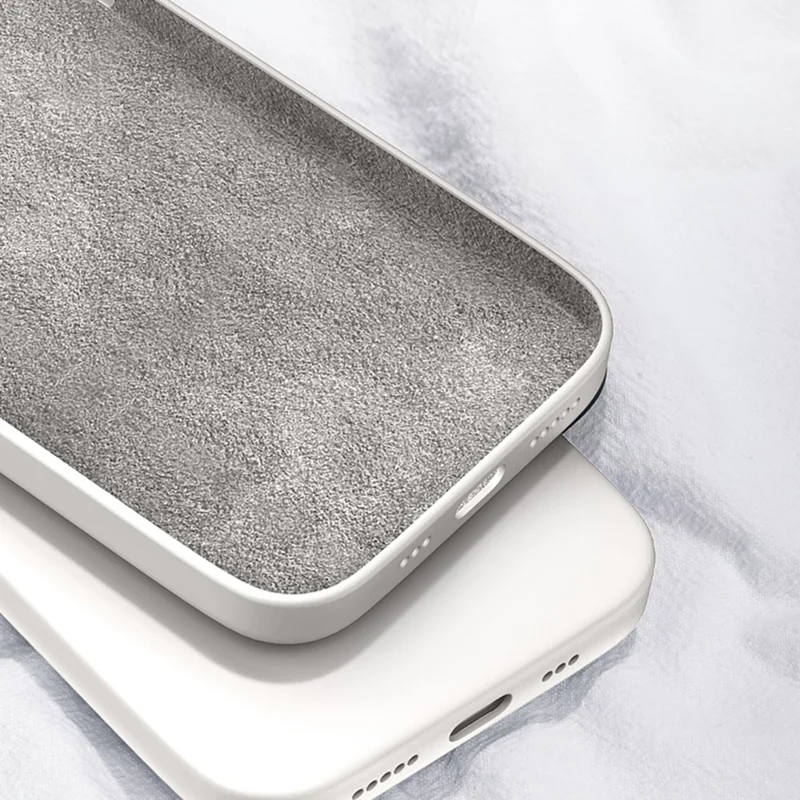 TPU-hoesje voor iPhone 17 Pro Max met rechte rand beschermhoes - Middernachtgroen