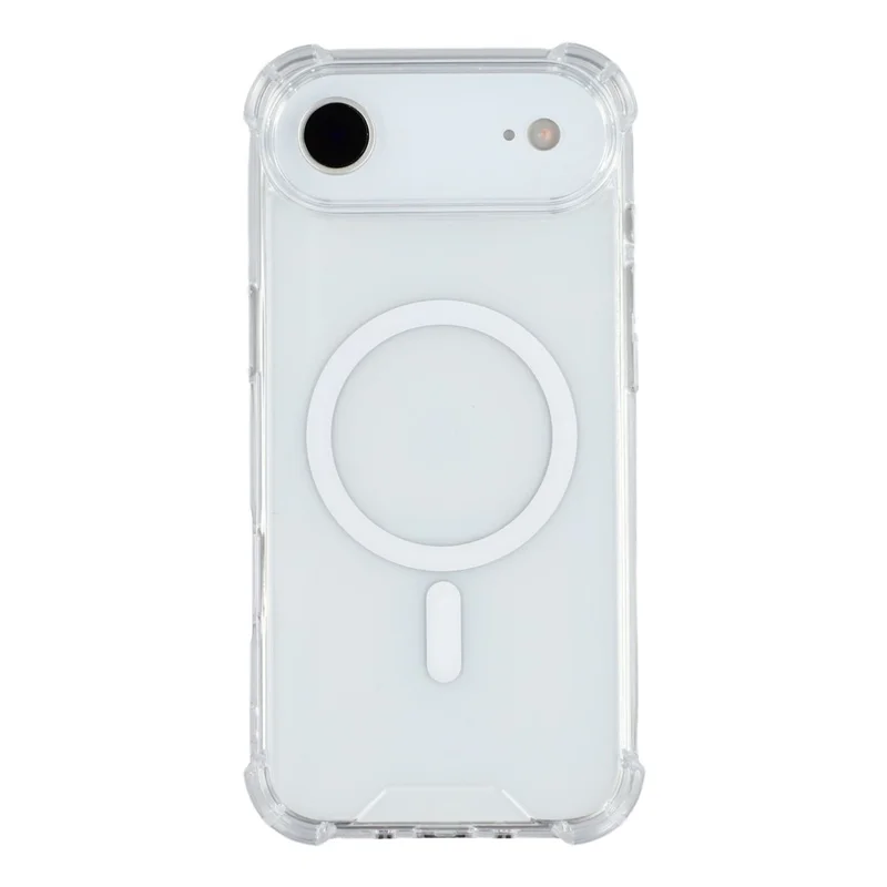 Custodia per iPhone 17 Air compatibile con MagSafe Cover posteriore per telefono trasparente antiurto da 1,5 mm