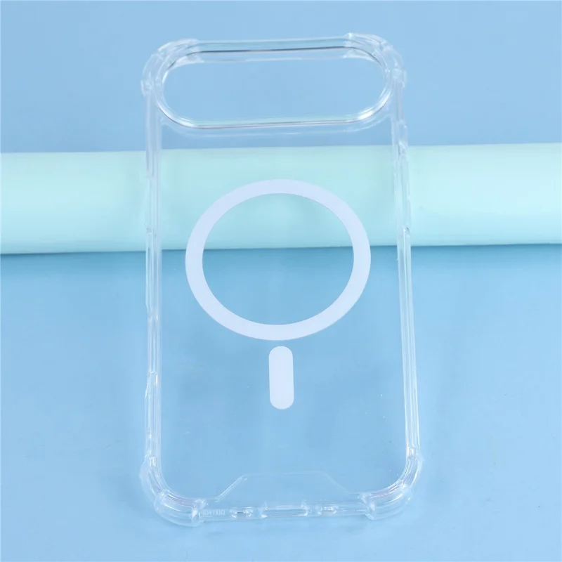 Custodia per iPhone 17 Air compatibile con MagSafe Cover posteriore per telefono trasparente antiurto da 1,5 mm