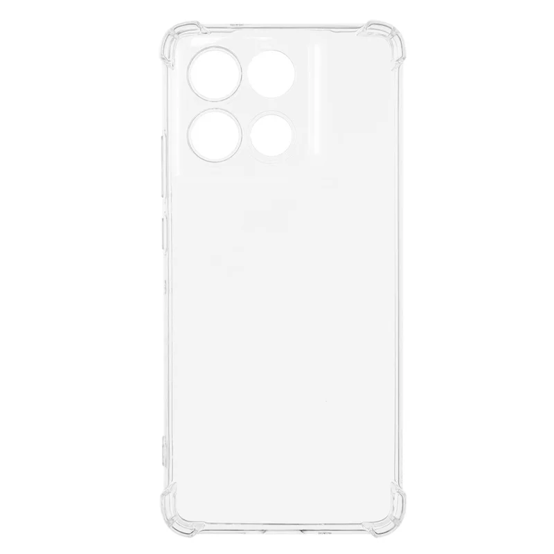 For Motorola Moto G86 5G Case Reinforced Four Corner Anti-Drop Clear TPU Phone Cover