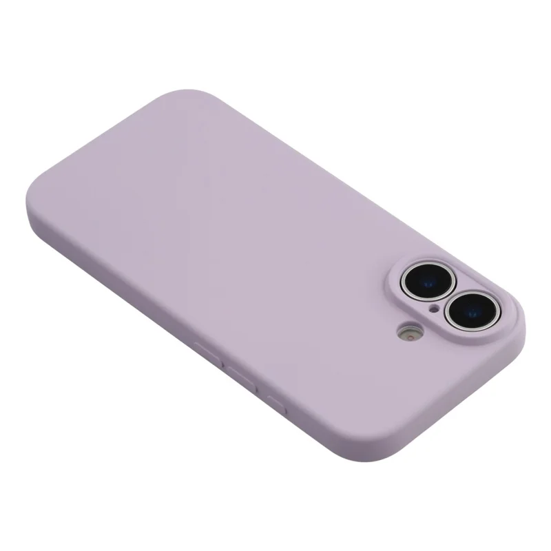 Étui pour iPhone 17 en TPU Souple Avec Doublure en Fibre Anti-Rayures - Violet