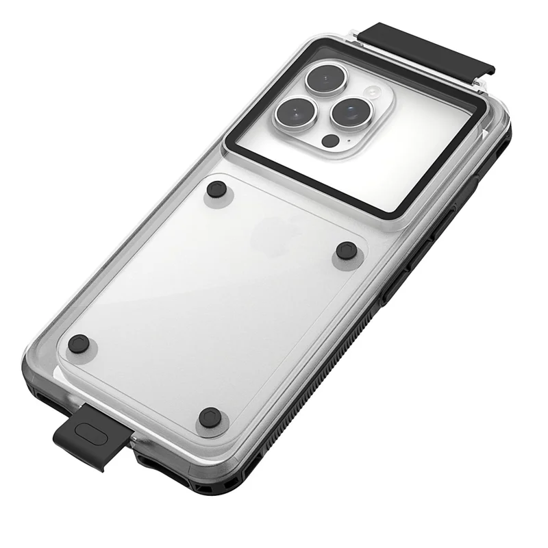 Custodia Impermeabile per iPhone 17 / 16 / 16 Pro / 15 Pro Interno 6,3 pollici Protettore Cellulare IP68 Profondità 30M Accesso Pulsanti