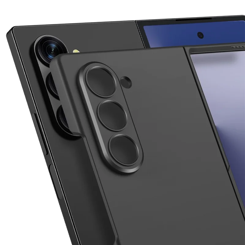 GKK Для Samsung Galaxy Z Fold7 5G Чехол Противоударный Жесткий ПК Складной Чехол для Телефона (Без Защитной Пленки на Передней Панели) - Зеленый