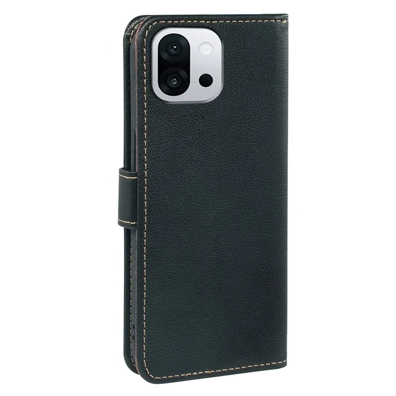 For OnePlus 13T 5G Case RFID Blocking Wallet Litchi Texture Leather Phone Cover Magnetic Clasp - Black