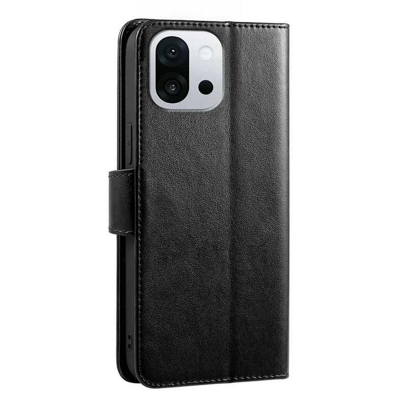 For OnePlus 13T 5G Case Stand Card Holder Wallet Leather Phone Cover - Black