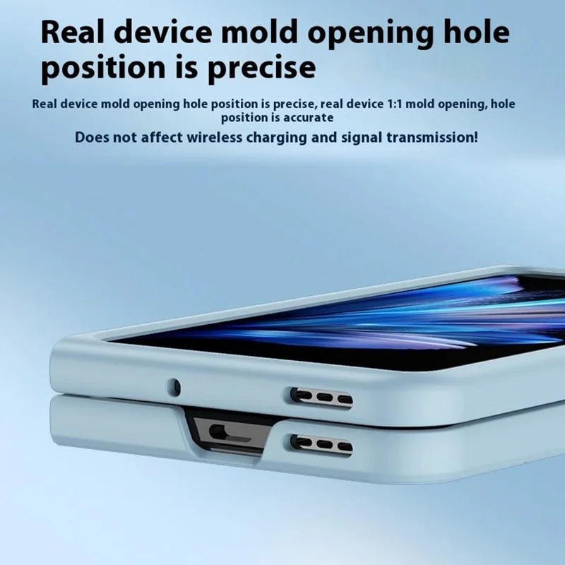 For vivo X Fold5 5G Case Skin-Touch Texture Hard PC Folding Phone Cover - Black