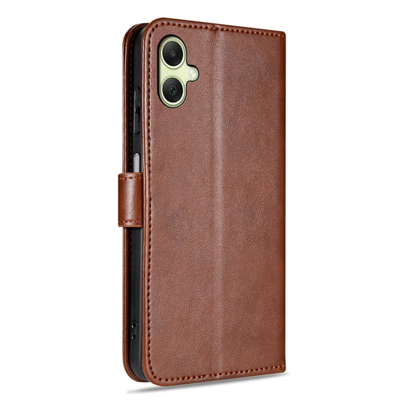 AZNS For Samsung Galaxy A07 4G Case Anti-Scratch PU Leather Stand Wallet Phone Cover - Brown