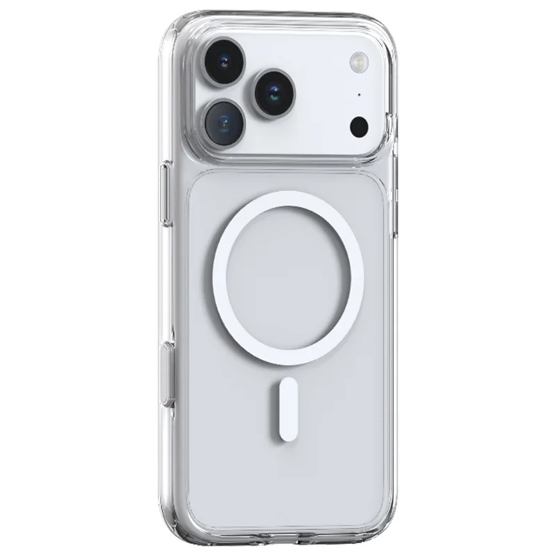 TORRAS Guardian-Mag Serie til iPhone 17 Pro Case Magnetisk Matt PC + TPU Telefonbeskyttelse – Transparent
