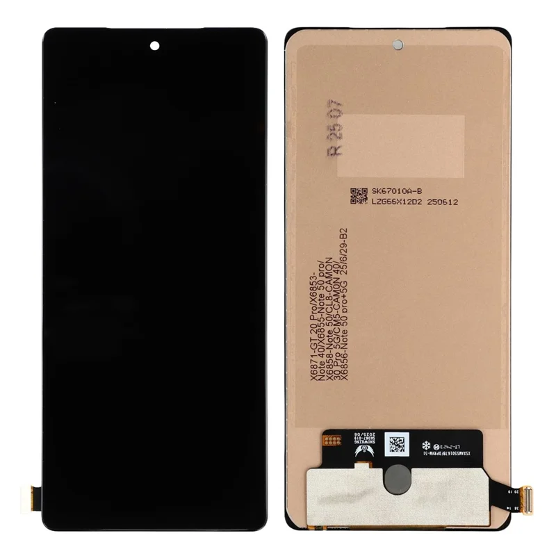 For TECNO Camon 30 Pro 5G CL8 / Camon 40 4G CM5 Grade C LCD Screen and Digitizer Assembly Replacement Part (Incell Technology) (Without Logo)