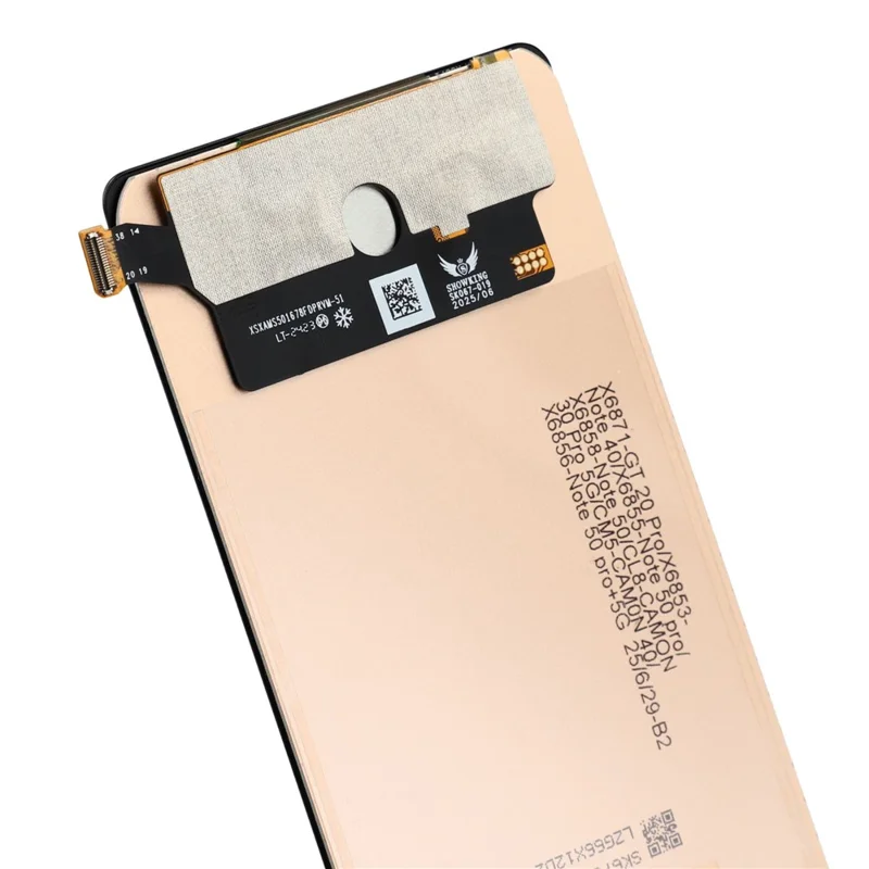 For TECNO Camon 30 Pro 5G CL8 / Camon 40 4G CM5 Grade C LCD Screen and Digitizer Assembly Replacement Part (Incell Technology) (Without Logo)