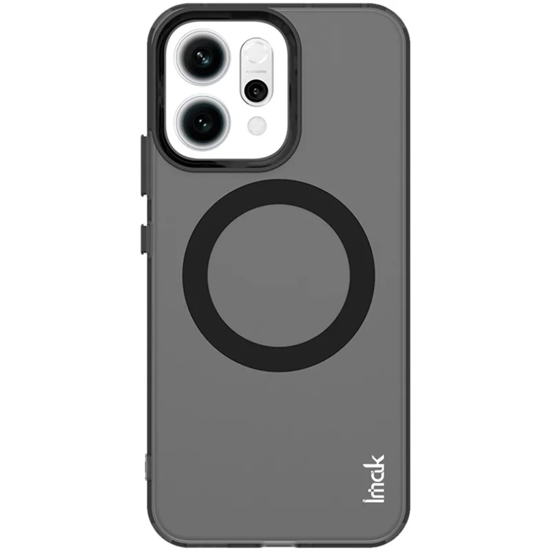 IMAK For Oppo Reno14 Pro 5G (Global) Case Compatible with MagSafe PC + TPU Protective Phone Back Cover - Black