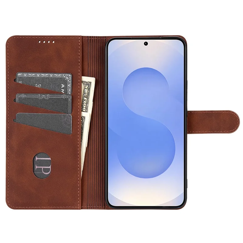 AZNS Per Samsung Galaxy A17 5G Cover in Pelle PU Portafoglio per Telefono - Marrone