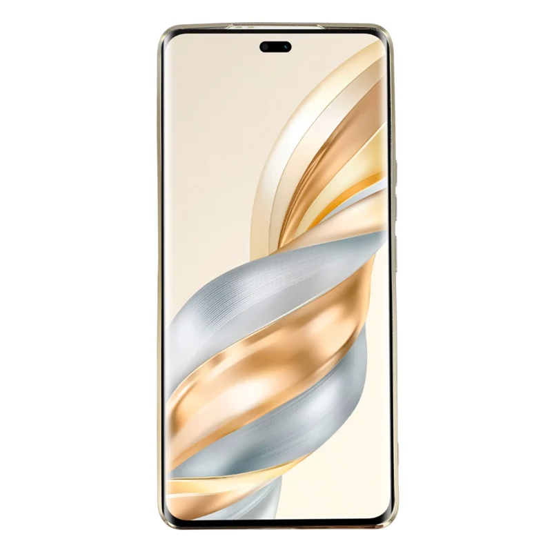 Чехол для Honor X60 Pro 5G / X9c 5G / Magic7 Lite 5G с электролитическим мягким TPU покрытием и скрытой подставкой в виде астронавта - Белый