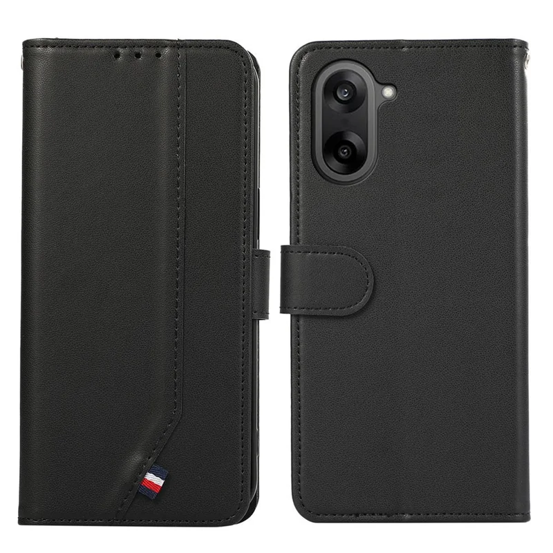 For OnePlus Nord CE5 5G Case RFID Blocking Flip Leather Phone Cover - Black