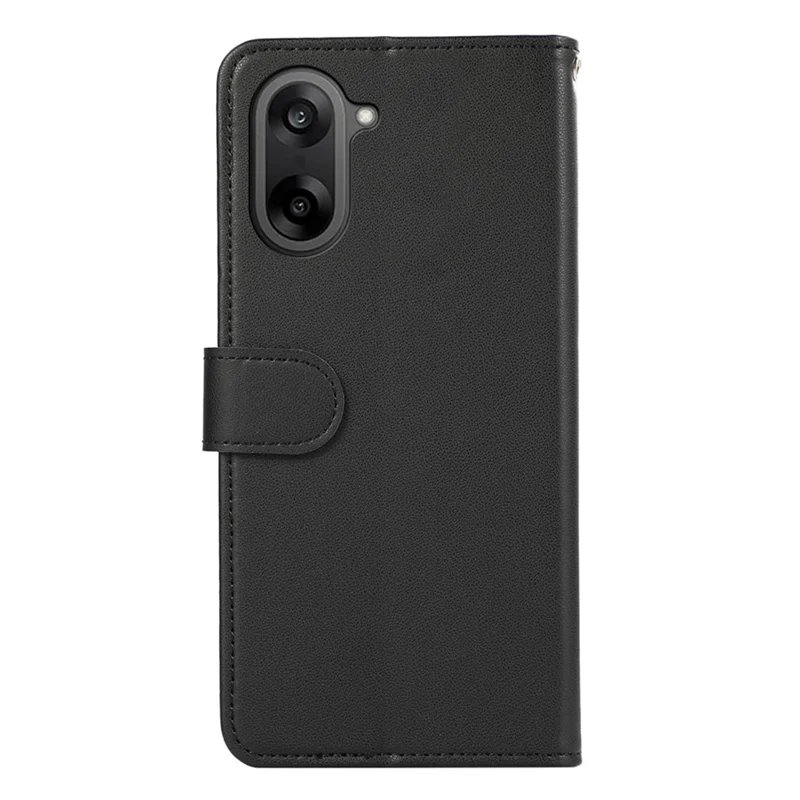 For OnePlus Nord CE5 5G Case RFID Blocking Flip Leather Phone Cover - Black