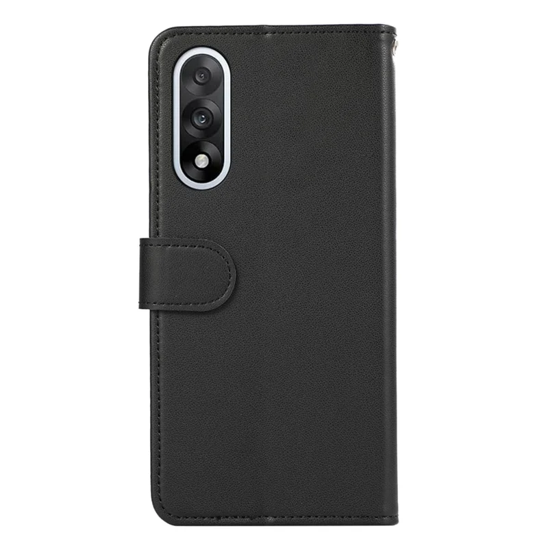 For OnePlus Nord 5 5G Case RFID Blocking Flip Leather Phone Cover - Black