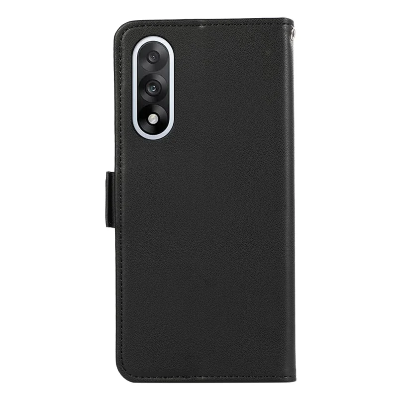 ABEEL For OnePlus Nord 5 5G Case Leather Phone Cover with RFID Blocking Wallet - Black