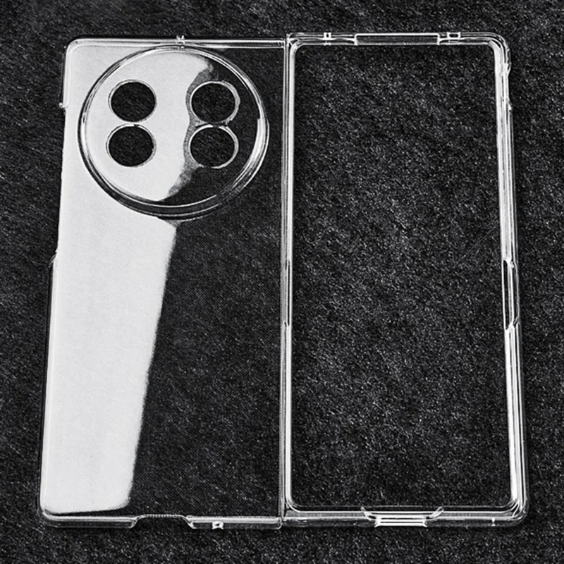 Für vivo X Fold5 5G Fold Klare Hülle Stoßfeste Hartkunststoff-Handyhülle