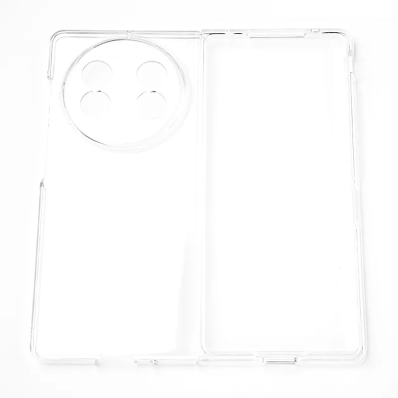 Für vivo X Fold5 5G Fold Klare Hülle Stoßfeste Hartkunststoff-Handyhülle