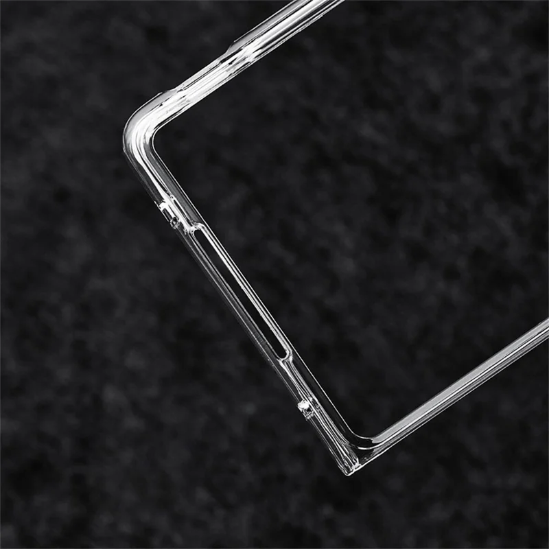 Für vivo X Fold5 5G Fold Klare Hülle Stoßfeste Hartkunststoff-Handyhülle