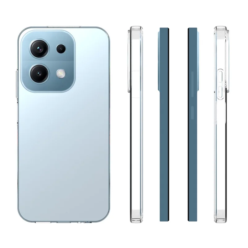 Funda Resistente a Marcas de Agua para Xiaomi Redmi 15C 4G (173mm) - Carcasa Transparente de TPU para Teléfono