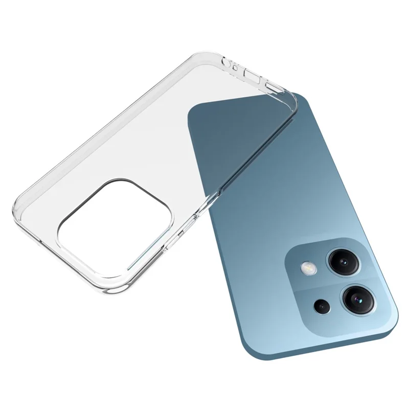 Compra a granel de Funda Transparente Resistente a Marcas de Agua TPU para Parte Trasera de Teléfono Xiaomi Redmi 15C 4G (173mm)